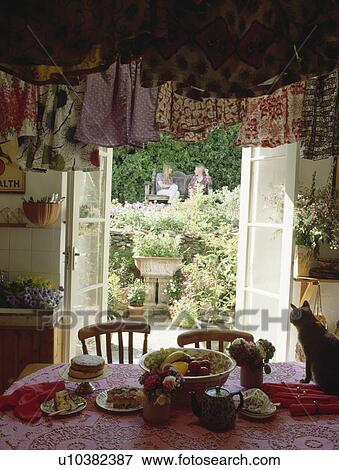 Traditional living room with antique furniture View Large Photo Image Stock Photo - Traditional living room with antique furniture. Fotosearch