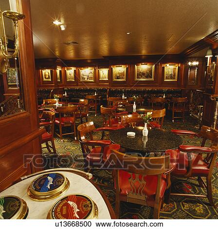Stock Image - UK, restaurant, commercial, London. Fotosearch