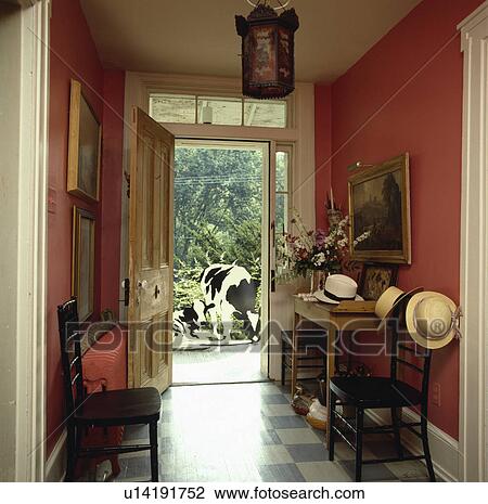 view, interior, paint effect, floor, doorway, traditional, interiors View Large Photo Image Stock Image - view, interior, paint effect, floor, doorway, traditional, interiors. Fotosearch