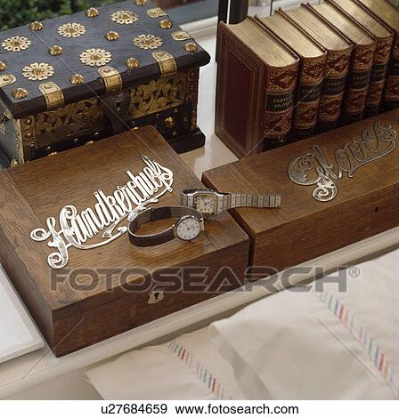 Antique watches and Handkerchief box View Large Photo Image Stock Photo - Antique watches and Handkerchief box. Fotosearch