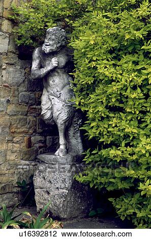 Close-up of classical statues in the garden View Large Photo Image Stock Image - Close-up of classical statues in the garden. Fotosearch