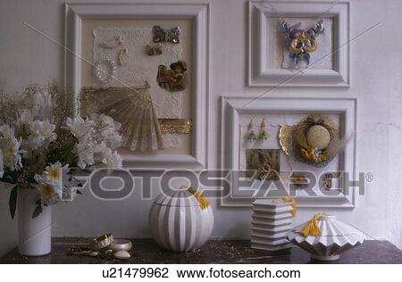 Close-up of collage pictures on wall View Large Photo Image Stock Image - Close-up of collage pictures on wall. Fotosearch