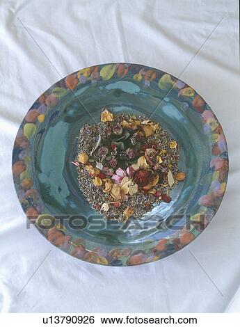 Close-up of potpourri in ceramic bowl View Large Photo Image Stock Photograph - Close-up of potpourri in ceramic bowl. Fotosearch