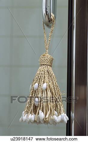Stock Photo - Close-up of tassel. Fotosearch