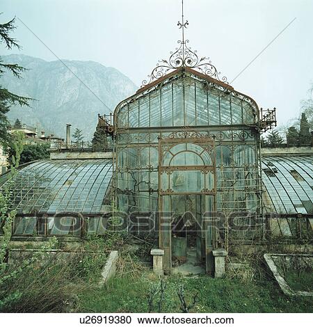 Dilapidated Victorian glass-house View Large Photo Image Stock Image - Dilapidated Victorian glass-house. Fotosearch