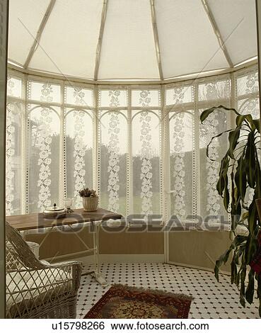 extension, interior, traditional, blind, sheers, conservatory View Large Photo Image Stock Photograph - extension, interior, traditional, blind, sheers, conservatory. Fotosearch