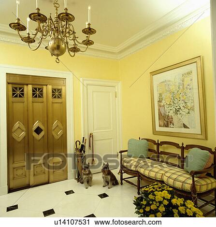 fixed, interior, furniture, settle, sofa, lighting View Large Photo Image Stock Image - fixed, interior, furniture, settle, sofa, lighting. Fotosearch