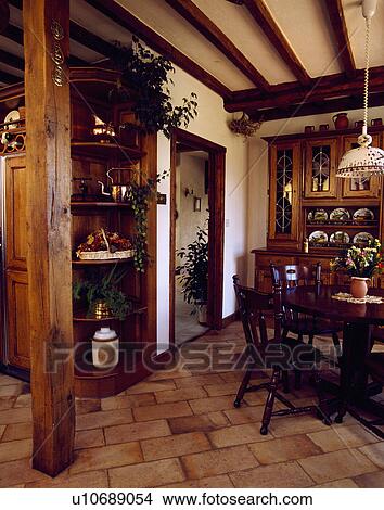 floor, interior, country, traditional, diningrooms, interiors View Large Photo Image Picture - floor, interior, country, traditional, diningrooms, interiors. Fotosearch