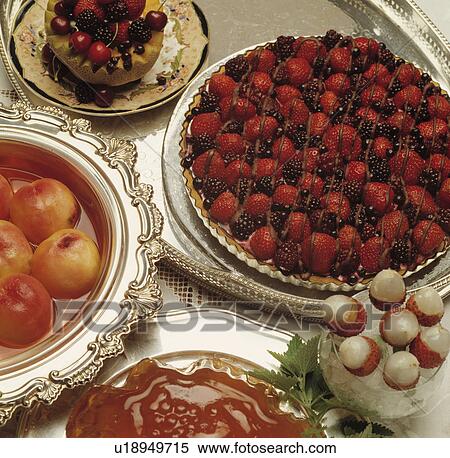 fruit, strawberry, tart, red, pudding, food View Large Photo Image Stock Photography - fruit, strawberry, tart, red, pudding, food. Fotosearch