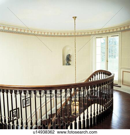 Grand Landing and Staircase. View Large Photo Image Stock Image - Grand Landing and Staircase.. Fotosearch