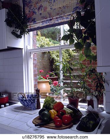 kitchens, interior, blinds, windows, cookery View Large Photo Image Stock Photography - kitchens, interior, blinds, windows, cookery. Fotosearch