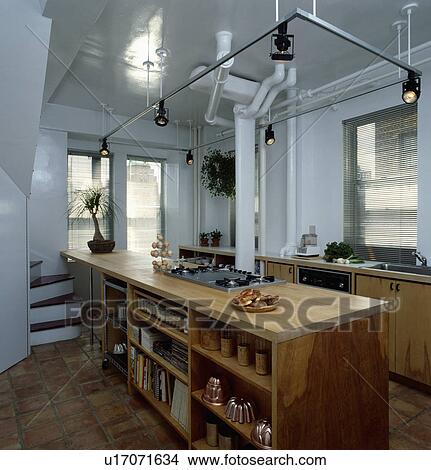 lighting, interior, fixed, shelf, shelving, modern View Large Photo Image Picture - lighting, interior, fixed, shelf, shelving, modern. Fotosearch