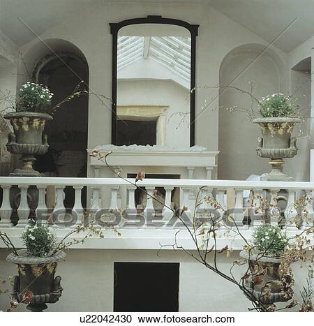 mirror, alcoves, traditional, country, landing View Large Photo Image Stock Image - mirror, alcoves, traditional, country, landing. Fotosearch