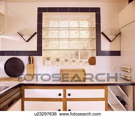 Stock Photograph - modern kitchen interior. Fotosearch