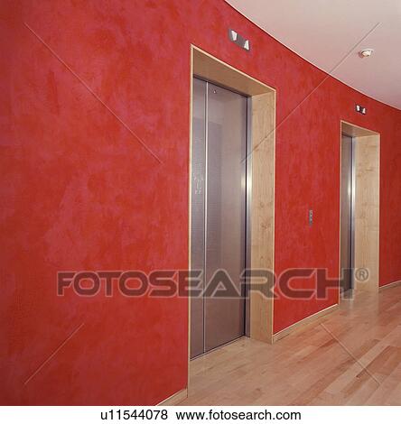 office, commercial, lift, elevator, modern, interiors View Large Photo Image Stock Photo - office, commercial, lift, elevator, modern, interiors. Fotosearch
