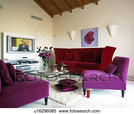 Stock Photography - Spanish Styled Livingroom.. Fotosearch