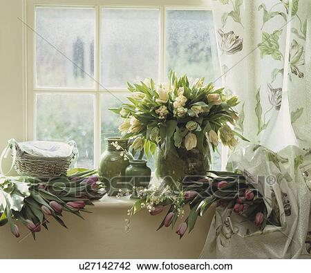 Still-Life of tulips View Large Photo Image Stock Image - Still-Life of tulips. Fotosearch