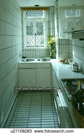 Stock Image - tiles, interior, floors, kitchens. Fotosearch