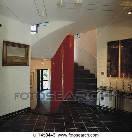 Stock Image - town, interior, modern, germany, hall. Fotosearch