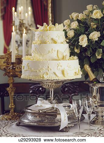 wedding cake View Large Photo Image Stock Photo - wedding cake. Fotosearch