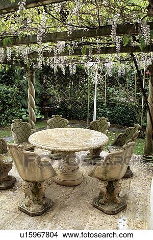 Wooden pergola in country garden in summer View Large Photo Image Picture - Wooden pergola in country garden in summer. Fotosearch
