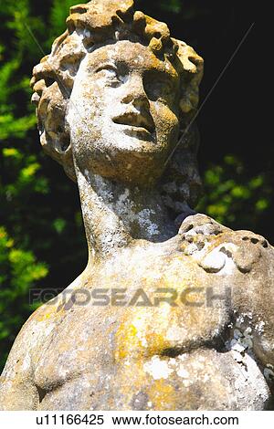 Close up of classical statue of young man View Large Photo Image Stock Photography - Close up of classical statue of young man. Fotosearch