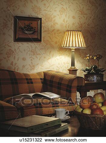 Cosy corner of interior designed livingroom. View Large Photo Image Stock Image - Cosy corner of interior designed livingroom.. Fotosearch