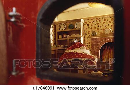 Miniature living room in alcove View Large Photo Image Stock Image - Miniature living room in alcove. Fotosearch