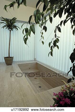 Plunge Bath in Bathroom View Large Photo Image Stock Image - Plunge Bath in Bathroom. Fotosearch