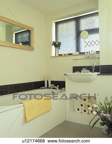 Small economy bathroom View Large Photo Image Stock Photo - Small economy bathroom. Fotosearch