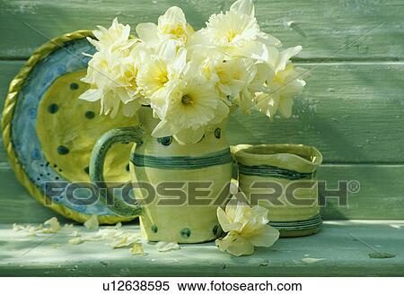 Still-Life of daffodils View Large Photo Image Stock Photography - Still-Life of daffodils. Fotosearch