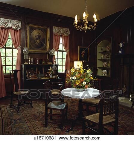traditional, interior, lighting, fixed, panelling, country View Large Photo Image Stock Image - traditional, interior, lighting, fixed, panelling, country. Fotosearch