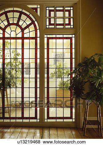 windows, hall, stained, glass, interior, halls View Large Photo Image Stock Photo - windows, hall, stained, glass, interior, halls. Fotosearch