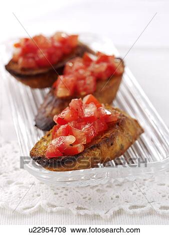 Stock Photo - Bruchetta. Fotosearch