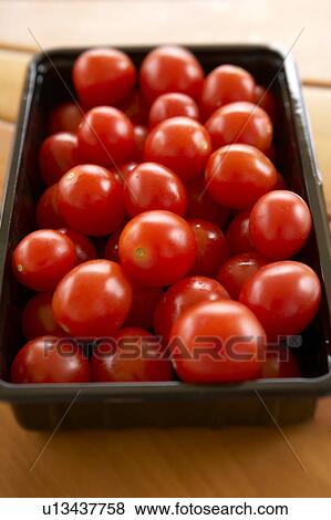 Stock Photo - Cherry Tomatoes. Fotosearch