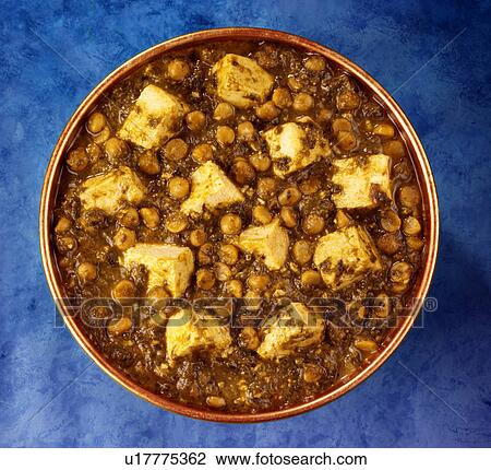 Stock Image - Palak Paneer. Fotosearch