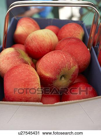 Stock Image - Red Apples. Fotosearch
