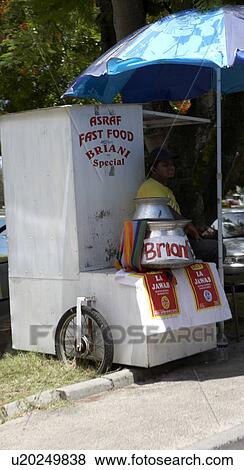 Stock Photo - Roti Stall in India. Fotosearch