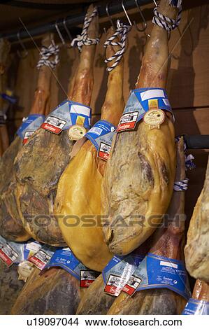 Serrano Ham View Large Photo Image Picture - Serrano Ham. Fotosearch
