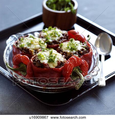 Stock Photo - Stuffed Peppers. Fotosearch