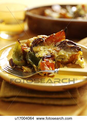 Picture - Sweet Potato Pepper Bake. Fotosearch