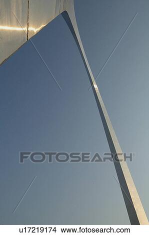 Picture -  abstract st louis mo missouri gateway arch . Fotosearch