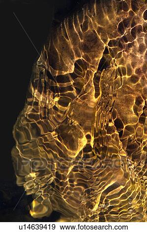Stock Photo -  abstract water reflection scenic outdoors deep. Fotosearch