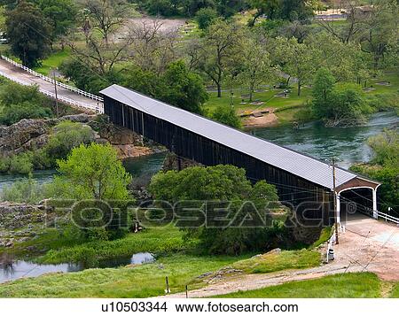 aerial view bridge bucolic connecting country View Large Photo Image Picture - aerial view bridge bucolic connecting country. Fotosearch