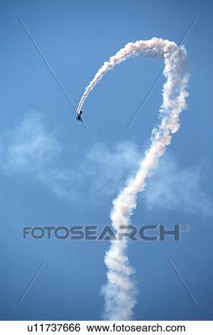 Stock Photograph -  airshow daredevil wnnipeg manitoba canada stunt. Fotosearch