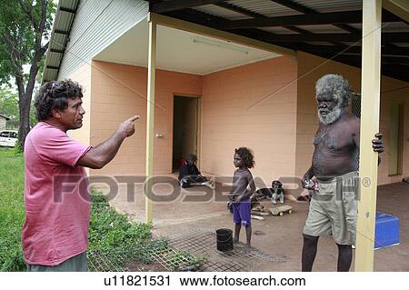 australia aborigine community wugularr or native View Large Photo Image Stock Image - australia aborigine community wugularr or native. Fotosearch