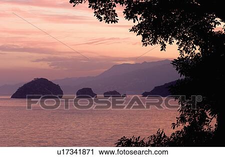 Stock Image -  background los arcos puerto vallarta sierra . Fotosearch