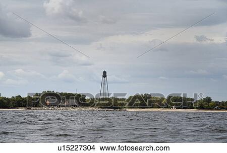 beach winnipeg watertower lake manitoba canada View Large Photo Image Picture - beach winnipeg watertower lake manitoba canada. Fotosearch