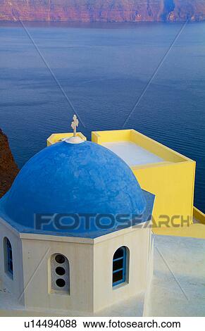 beauty oia santorini greece beautiful church View Large Photo Image Stock Photo - beauty oia santorini greece beautiful church . Fotosearch