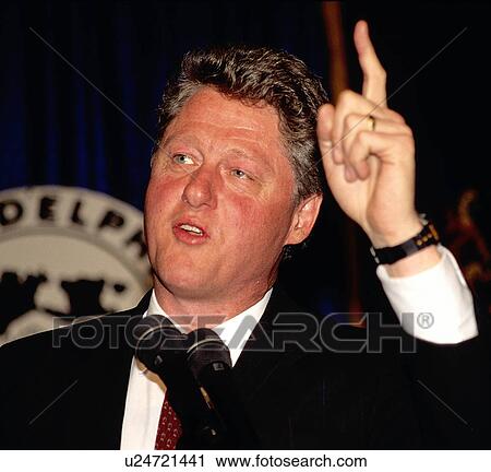 Stock Image -  bill clinton democratic candidate 1992 democrat. Fotosearch